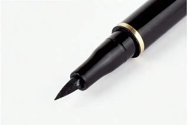Novo preto fino longa duração líquido delineador caneta de água à prova dwaterproof água ferramentas de maquiagem de secagem rápida