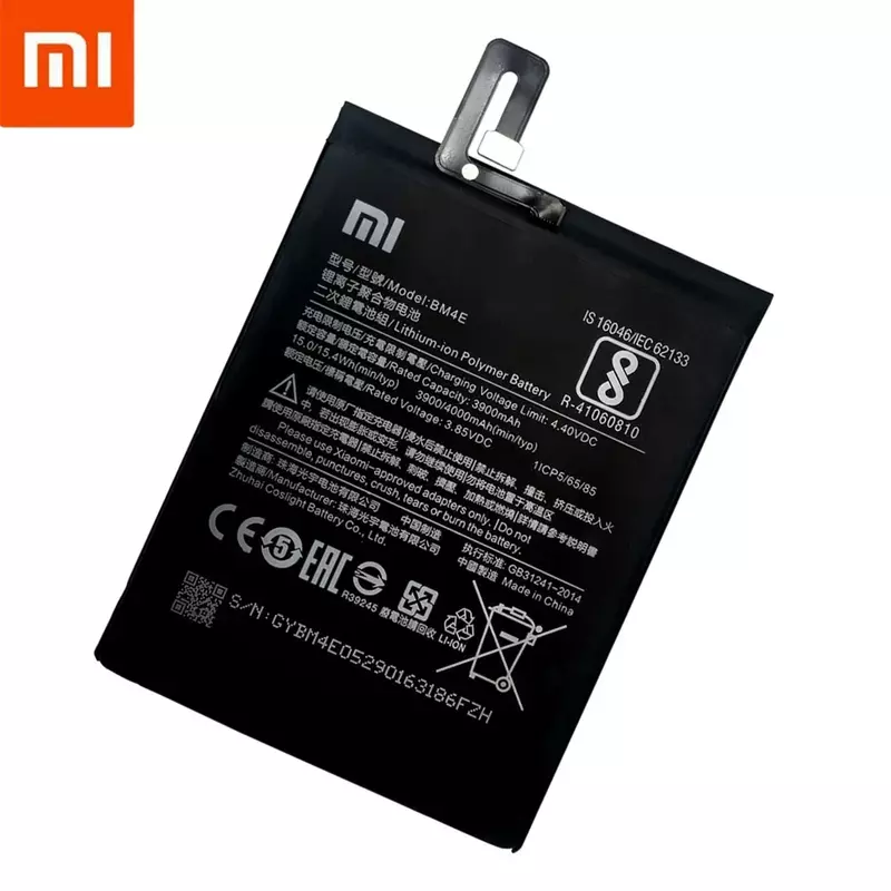 Batería de teléfono Original BM4E para Xiaomi Mi Pocophone Poco F1, 2024 mAh, herramientas gratis, 100% años