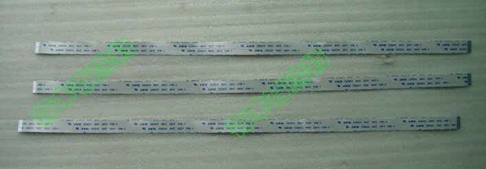 New FFC FPC Flat Flexible Cable Spacing 0.5mm Pitch 18pin Length 200mm 250mm 300mm 350mm 400mm Forward AWM 20624 80C 60V