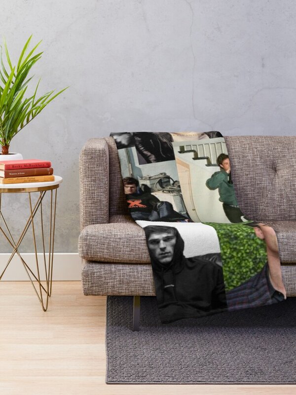 Jacob elorddi pic collage coperta da tiro soffici coperte morbide coperta di flanella coperta per pisolino