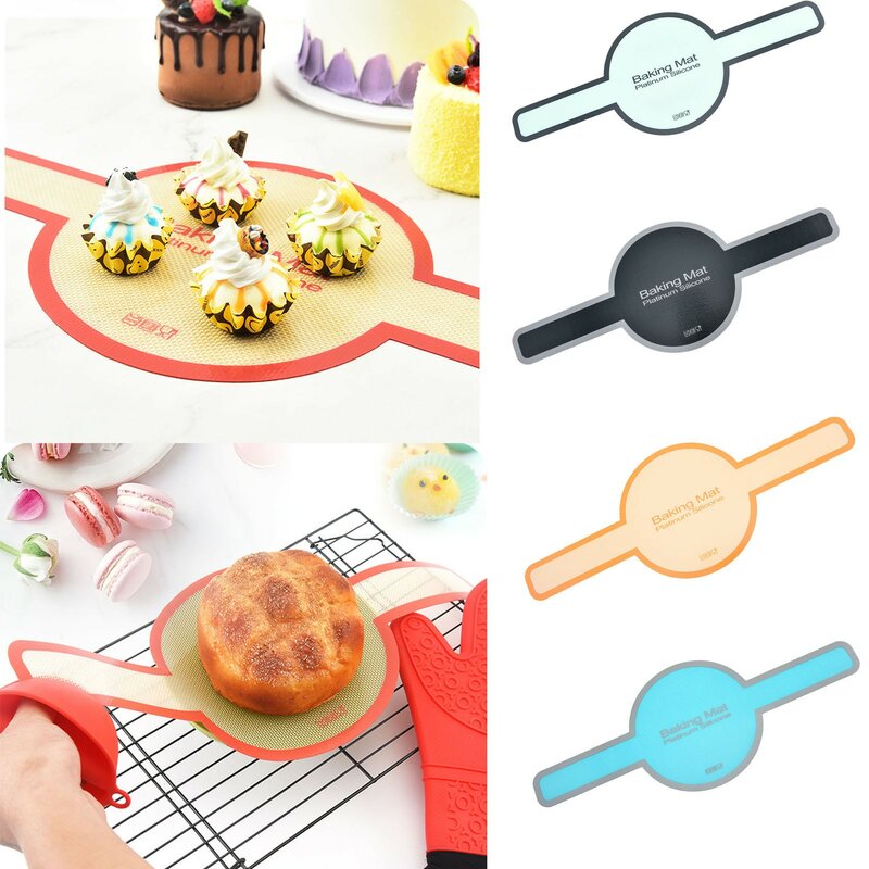 Silicone Bread Sling Non-Stick & Easy Clean Reusable Silicone Bread Baking Mat With Long Handles Kitchen Gadgets Specialty Tools