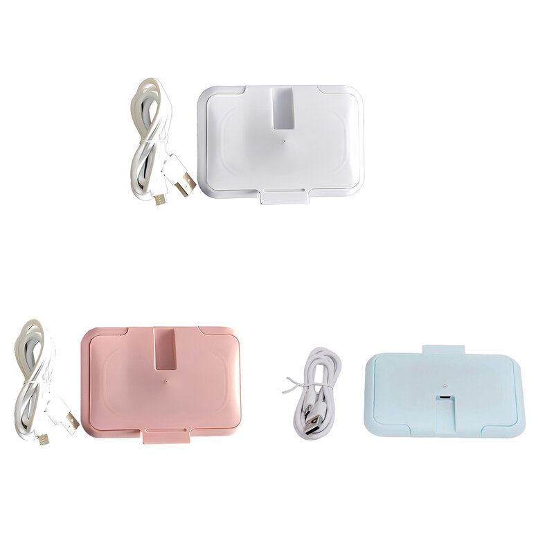 Portable USB Aluminium Warmer para Baby Wipes, Aquecedor Automotivo, Caixa De Aquecimento