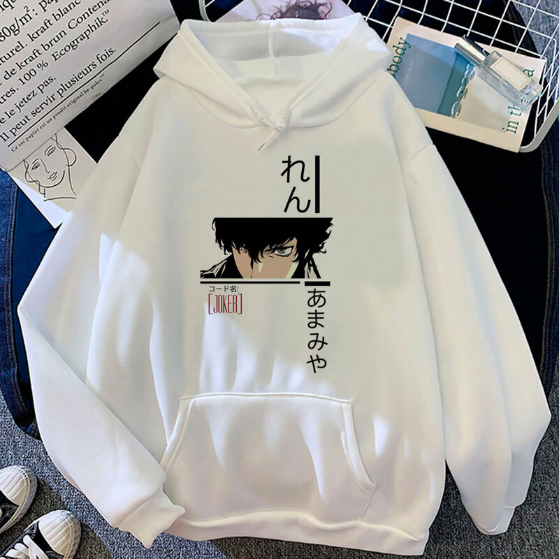 Persona 5 hoodies ผู้หญิง streetwear Kawaii fleece ญี่ปุ่นดึงเสื้อกันหนาวสไตล์เกาหลี