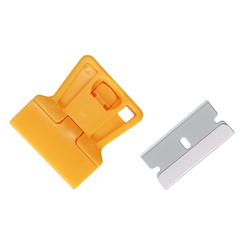 20 Stuks Messen Met Mini Keramische Glasreiniger Schraper Voor Verf Sticker Zelfklevende Etiket Sticker Raam Kookplaat Reiniging E18