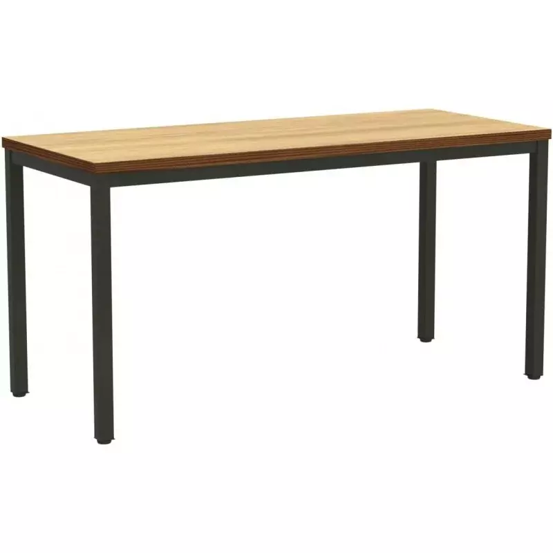 BIBOC 24x55 cali biurko komputerowe/stół jadalny, biurko, płyta drewno kompozytowe solidna stacja do pisania do domowego biura Waln