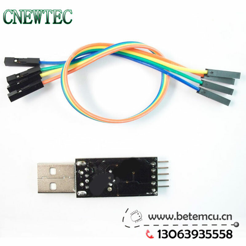 Módulo adaptador PL-2303HX PL2303HX, convertidor USB a TTL, cables, 1 piezas, envío gratis