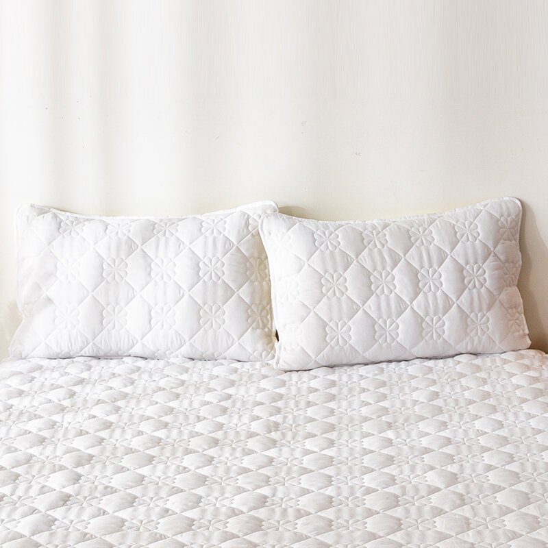 Zmiękczana bawełna pikowana poszewka na poduszkę nadająca się do prania w pralce dekoracja sypialni odpowiednia dla dzieci tylko poszewka na poduszkę 48x74cm