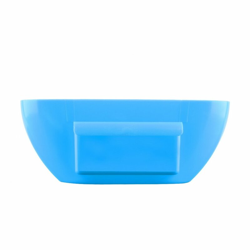 Caja de plástico para almacenamiento de basura de cocina, soporte de cubo colgante para armario de escritorio