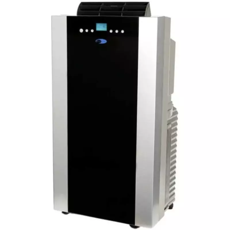 14,000 BTU Dual Hose Portable Air Conditioner with Dehumidifier and Fan for Rooms Up to 500 Square Feet, AC Unit Only