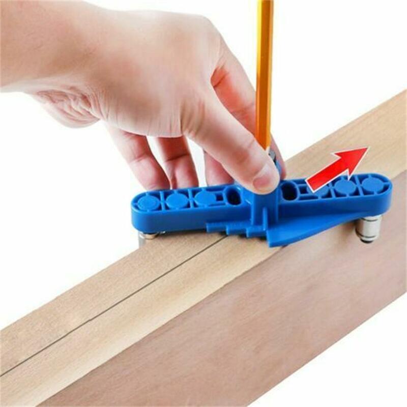 6/8/10mm Woodworking Drill Guide Locator Hole Puncher Self-centering Scriber Drill Guide Doweling Jig Carpentry Tool Hole Opener