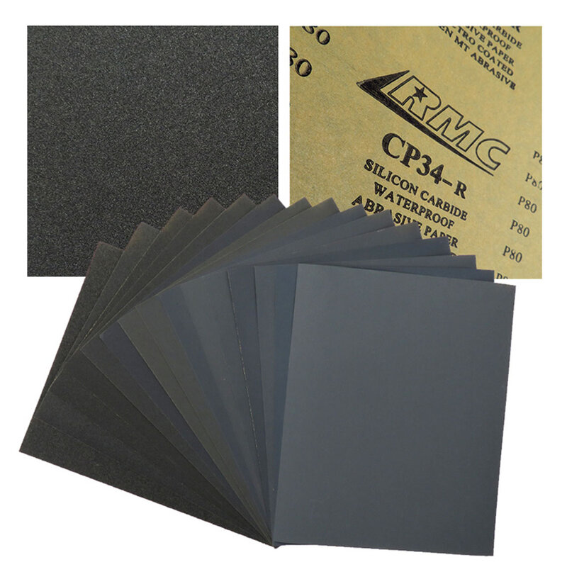 Papier abrasif RMC CP34, 230x280mm, papier de polissage A4, peau Abrasive, meulage à sec, eau 9x11