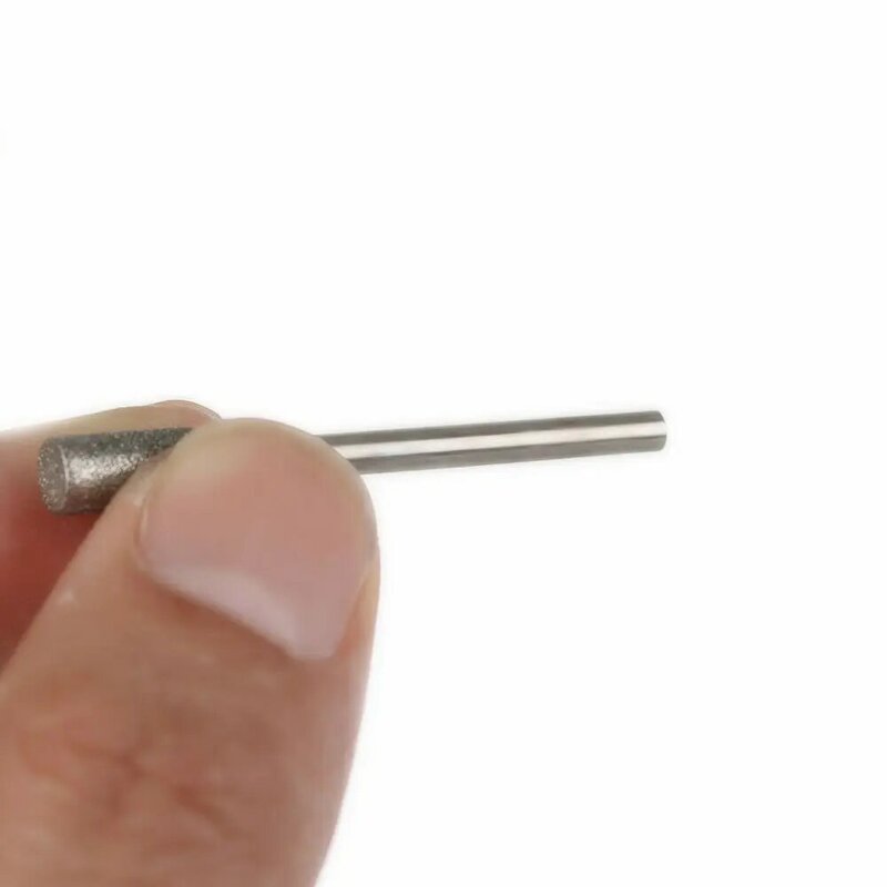 5Pcs 3/4/5mm Diamant Bohrer Kettensäge Spitzer Passt 1453 Handwerker Runde Datei Micro-carving nadel Kettensägen Schärfen Werkzeuge