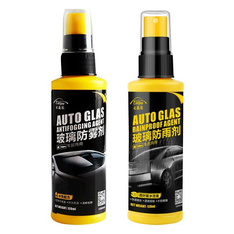 Glas-Defogger-Spray für Autoglas-Reinigungs spray Langlebiges multifunktion ales 120ml Glas-Defogger-Spray zur Erhöhung der Sichtbarkeit