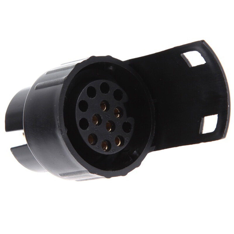 12V Plastic Trailer Adapter Connector 7 Pin To 13 Pin Caravan Electrical Converter Adaptor Towbar Towing Socket