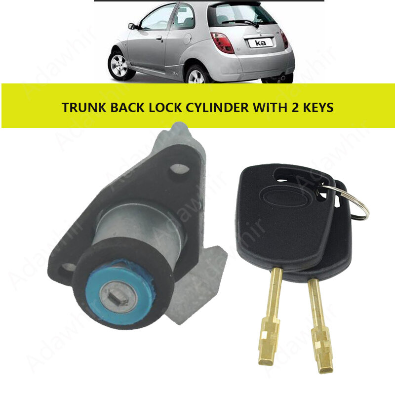 TAILGATE TRUNK LOCK CYLINDER FOR FORD KA 1997-2007 97KGB431K99AA