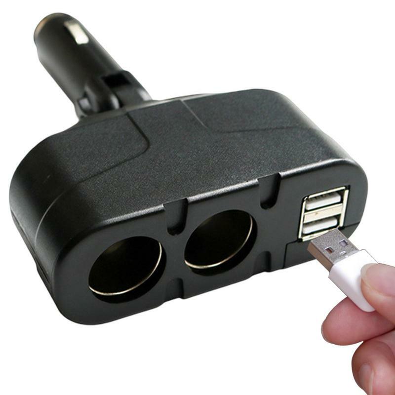 Divisor do adaptador do carregador do carro do USB do porto duplo, divisor mais claro do carro, Multiport, GPS, acessórios espertos dos telefones