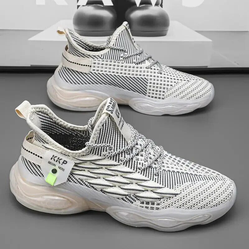 Skateboard Mesh Surface Shoes uomo 2024 nuove scarpe sportive da lavoro traspiranti scarpe moda Casual cento