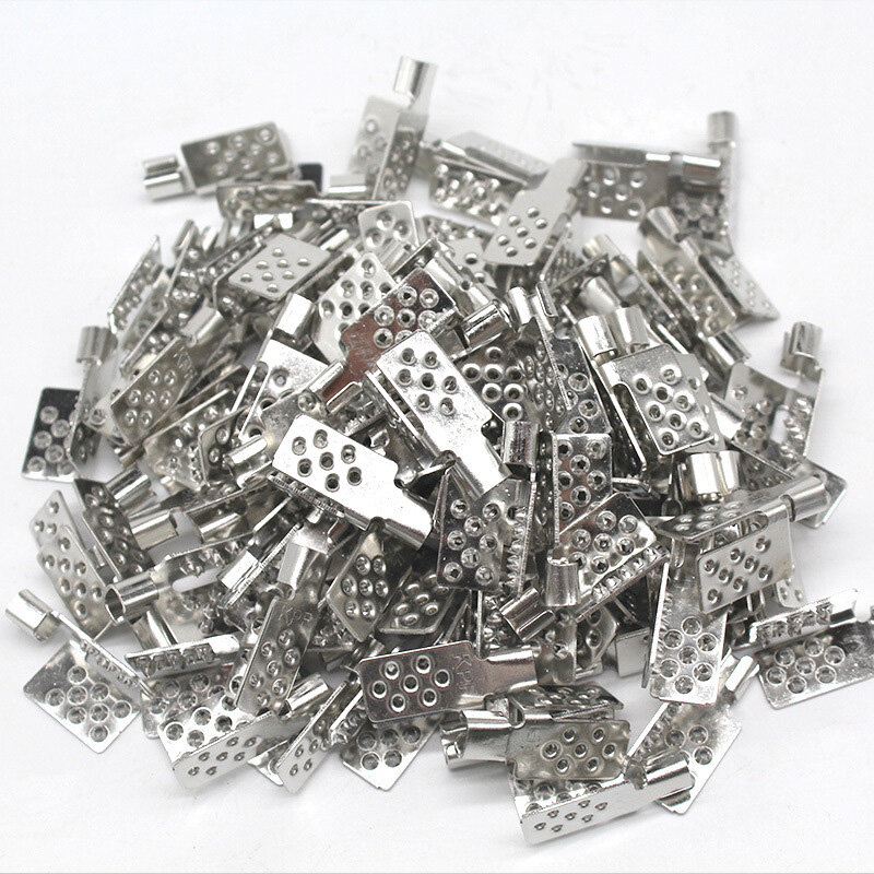 10PC Silver Connectors Fixed Clip Clamps Clip Floor Heating Film Home Decoration Heating Film