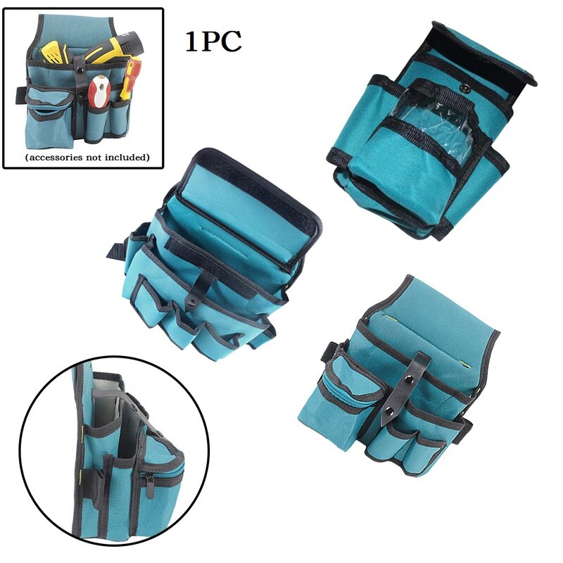 1PC Multifunctional Repair Pouch Pocket Tool Bag Waterproof Oxford Cloth  Belt Waist Pocket Case Electrician Waist Bag Tool Bag