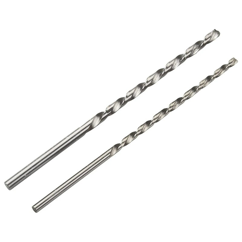 Drilling Machines Drill Bit Electric Drill 4mm 5mm Accessories Extra Long High Speed Steel Parts Silver 10PCS 2mm