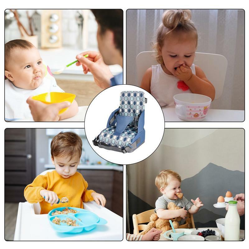 Stoelverhoger Kussen Voor Keukenstoel Zachte Dinning Kantoor Tuin Fauteuil Opvouwbare Baby Veiligheidssteun Mat Voor Thuis Eten