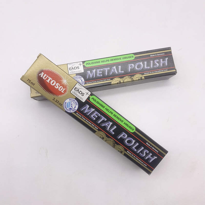 1pcs 75ml 100g Autosol Cream Knife Metal Polishing Wax Wholesale Mirror Metal Stainless Steel Watch Polishing Paste