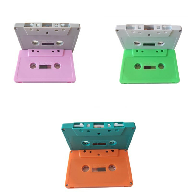 1pc neuer Standard innovativer Kassettenfarb-Blanko-Tape-Player mit 45/90 Minuten magnetischem Audioband für Sprach musik aufnahmen