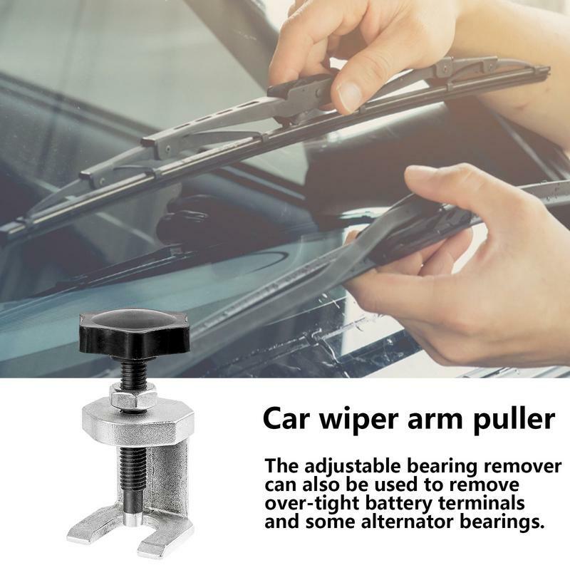 Extractor de brazo de limpiaparabrisas automático, herramienta de extracción de acero de aleación de automóviles, limpiaparabrisas de ventana