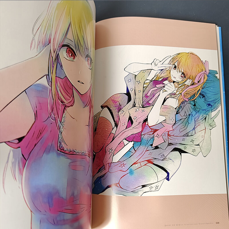 أنيمي Oshi No Ko اليابانية كوميك مجموعة كتاب ، Vol.1 اليابان ألبوم الصور ، المعبود مانغا الكرتون ، كتب الفن ، التوضيح