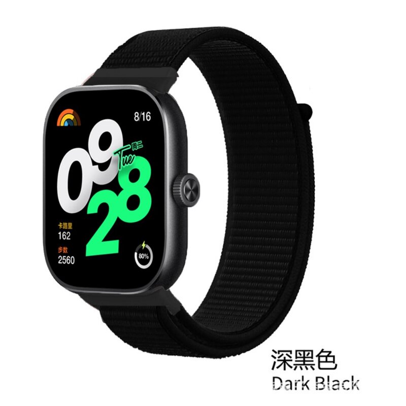 Correia respirável para Xiaomi Redmi Watch 4, Pulseira esportiva, Pulseira substituível de nylon, Cinto de relógio inteligente