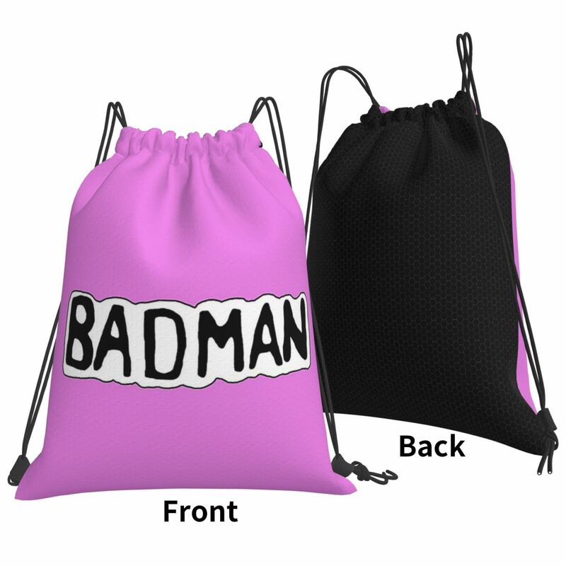 BADMAN-Dbz Vegeta Shirt Drip Backpacks, Casual Proximity Wstring Bags, Bundle Pocket Sports Bag, PleBags for Travel and School