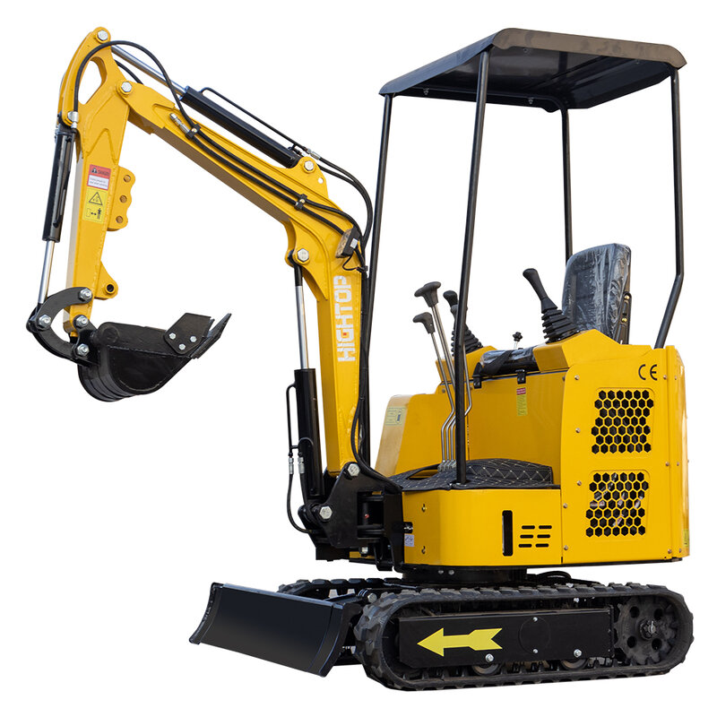 1500kg Home Use Small Excavator High Configuration Crawler Mini Excavators Agricultural Hook Machine Micro Digger