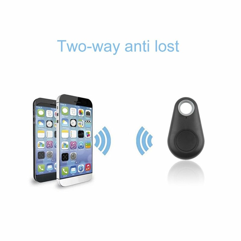 Anti-Verloren Alarm Drahtlose Bluetooth 4,0 Tracker Brieftasche Schlüssel Finder Pet Kind GPS Locator Tag Alarm Schlüssel Seeker Smart GPS Tracker