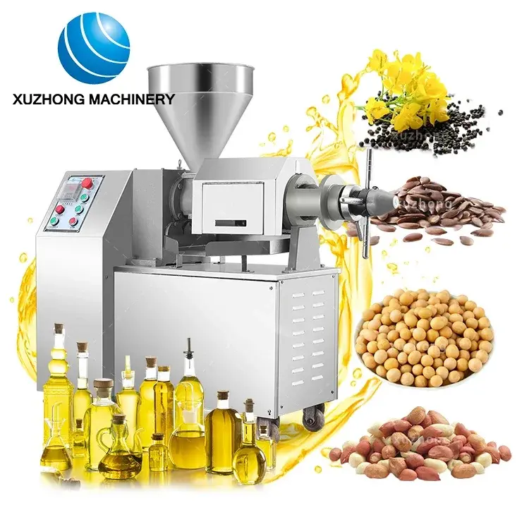 Commercial Peanut Oil Pressing Machine Peanut Oil Extraction Machine Expeller Production Line Peanut Oil Press Machine Pressers
