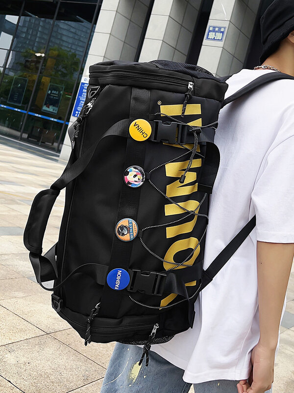 Sports Gym Bag Women's Dry Wet Separation Training Backpack Men's Travel Portable Travel Bag Large Capacity Backpack