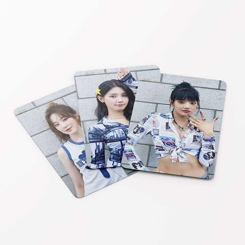 Kpop Gidle álbum Lomo cartões, impressão de fotos cartões, eu sinto novo, alta qualidade, 55pcs