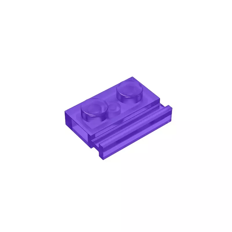Gobricks GDS-806 DIY blocos de construção educacionais, compatível com Lego 32028, placa técnica, 1X2