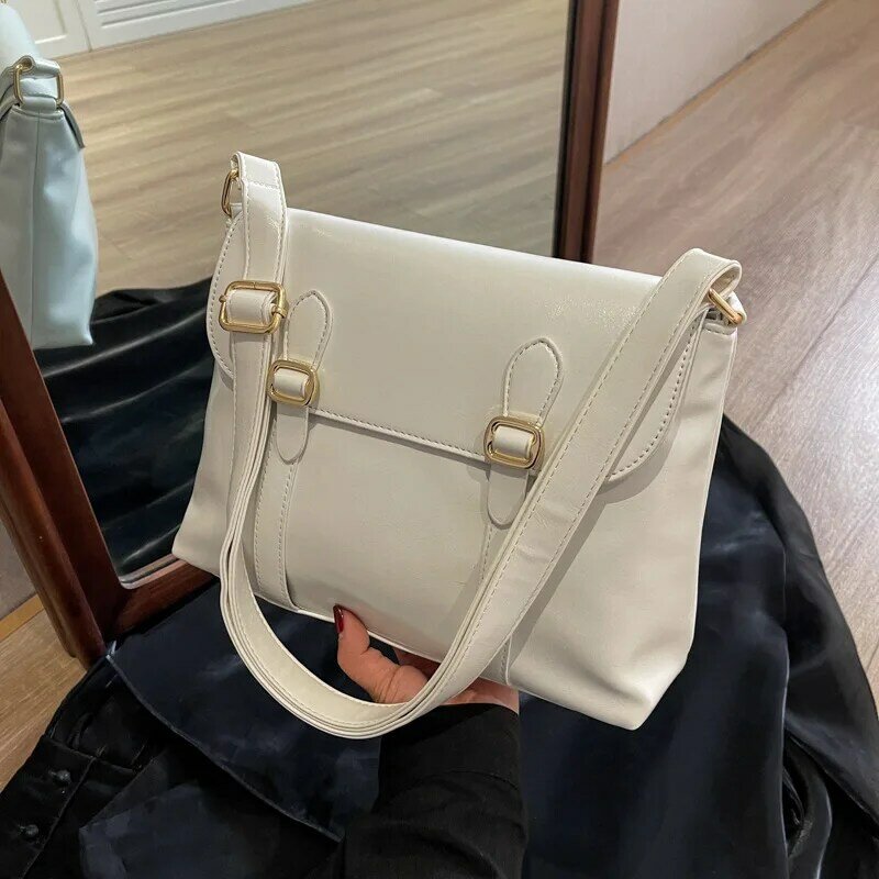 Una spalla Texture nuova borsa borse a tracolla versatili alla moda per le donne Casual Messenger di alta qualità di lusso multicolore Y2k