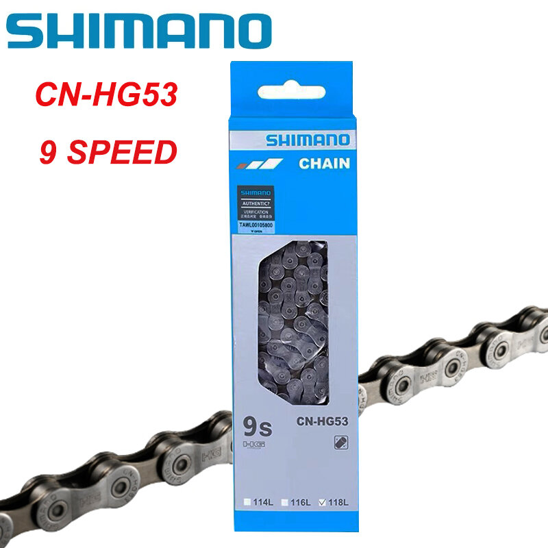 Велосипедные цепи SHIMANO, скоростные цепи для шоссейного велосипеда, CN HG40 HG53 HG54 HG701 HG901 M8100 M7100 HG601 116
