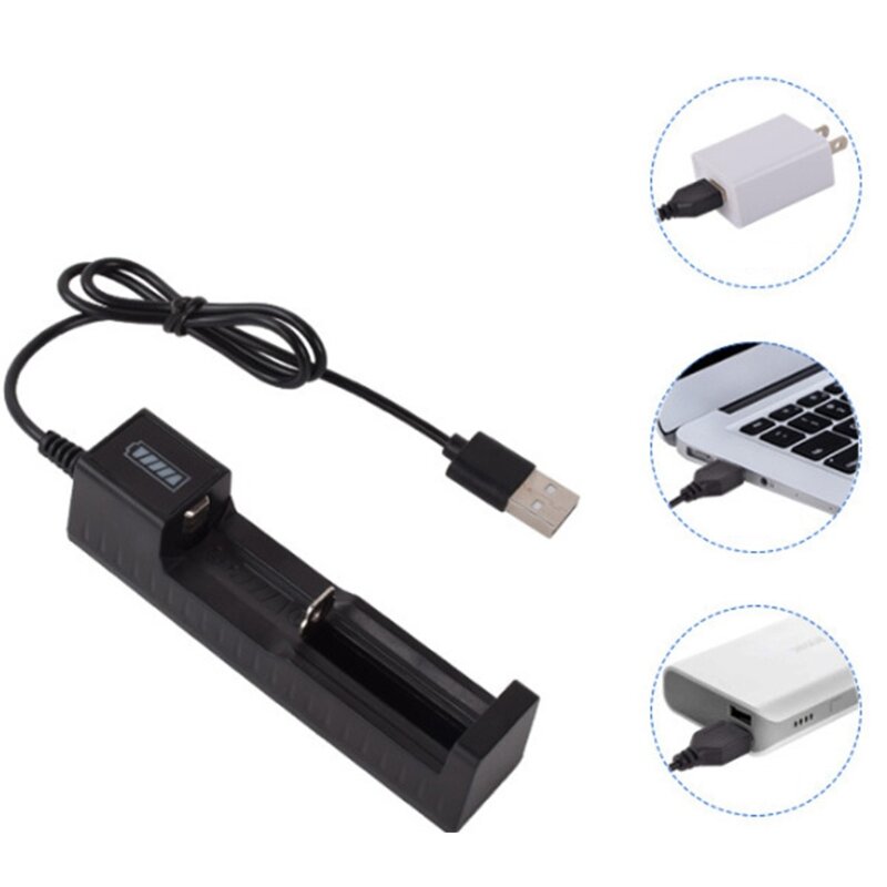 Sạc nhanh pin lithium đa năng cho bộ sạc pin USB thông minh Dropship