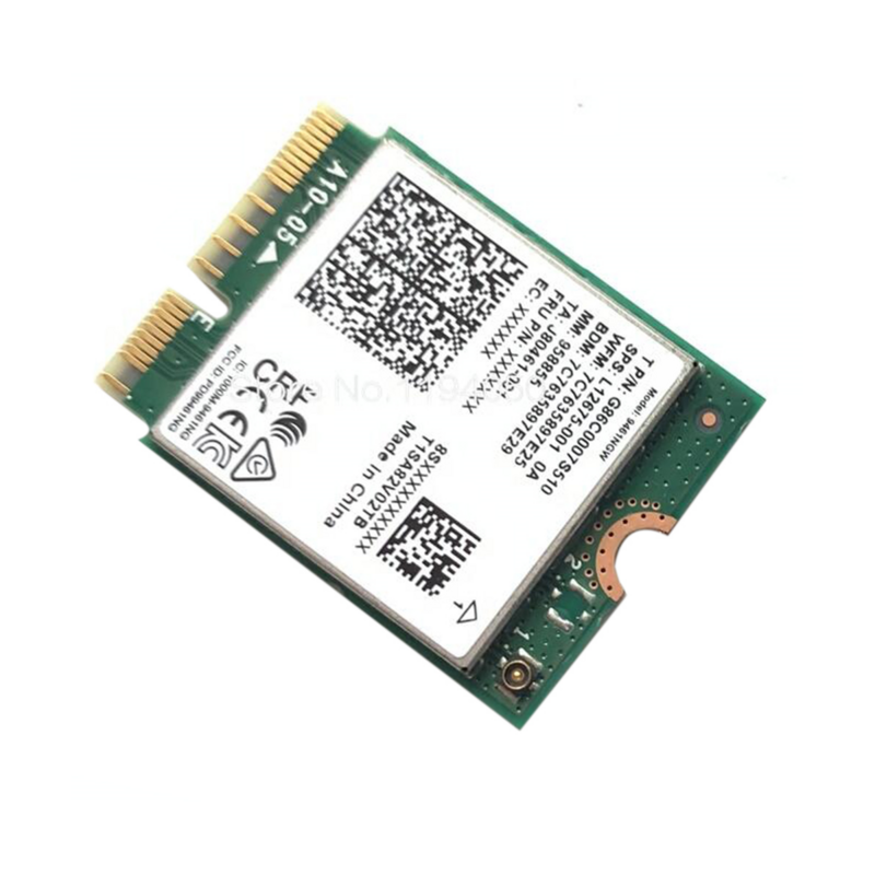 For Intel 9461NGW WiFi Card AC 9461 2.4G/5G Dual Band 802.11AC M2 Key E CNVI Bluetooth 5.0 Wireless Adapter