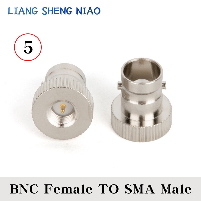 Fiche mâle SMA vers TNC et prise femelle BNC vers SMA RF, connecteur adaptateur coaxial, convertisseur de test, laiton, F600 vers SMA mâle, 1PC