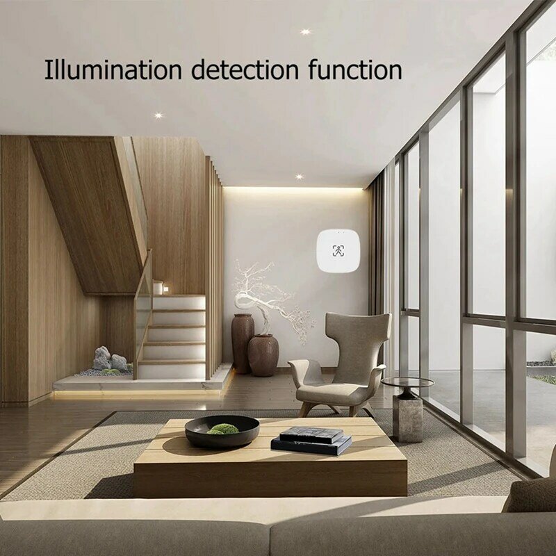 3X Zigbee Human Presence Motion Sensor With Luminance/Distance Detection 5/110/220V Tuya Smart Life Home Automation