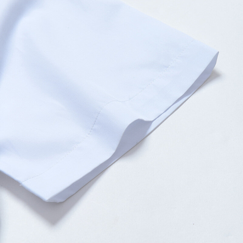Camicia bianca da uomo nuova versione coreana di fascia alta spedizione gratuita vestiti popolari manica corta manica lunga vestito Casual camicie inferiori