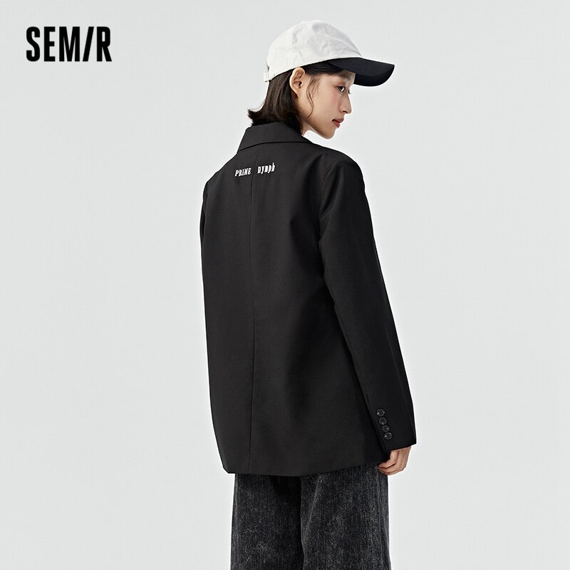 Куртка Semir женская средней и длинной, свободного кроя, на осень и зиму