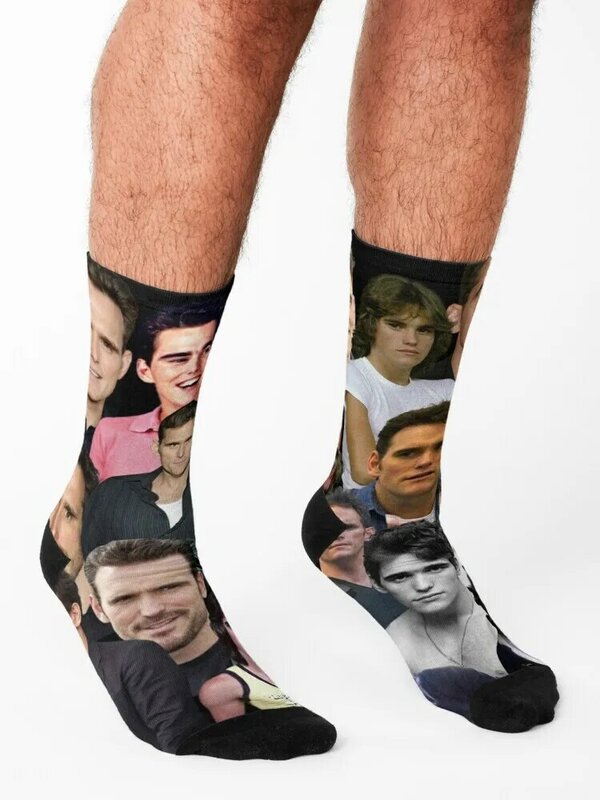 Matte Dillon Collage Socken Weihnachts geschenk verrückte Geschenke Socken Männer Frauen