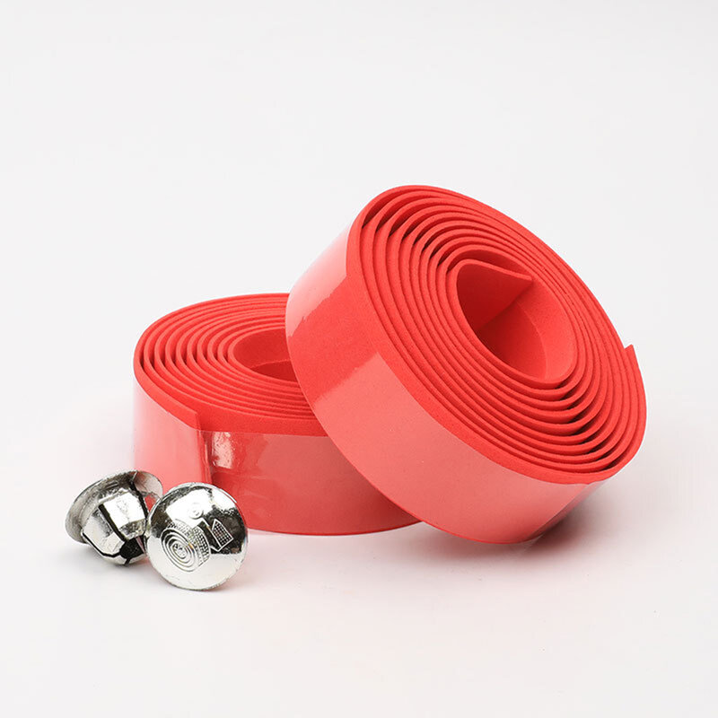 Bicycle Handlebar Tape Shock Absorber Wear-resistance Wrap Tapes Anti-slip Cycling Good Ductility High Density