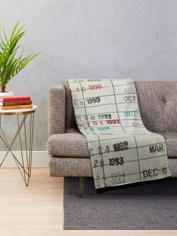 Bibliotheks karten Gruß karte werfen Decke Halloween bewegen für Sofa dünnes Plaid auf den Sofa decken