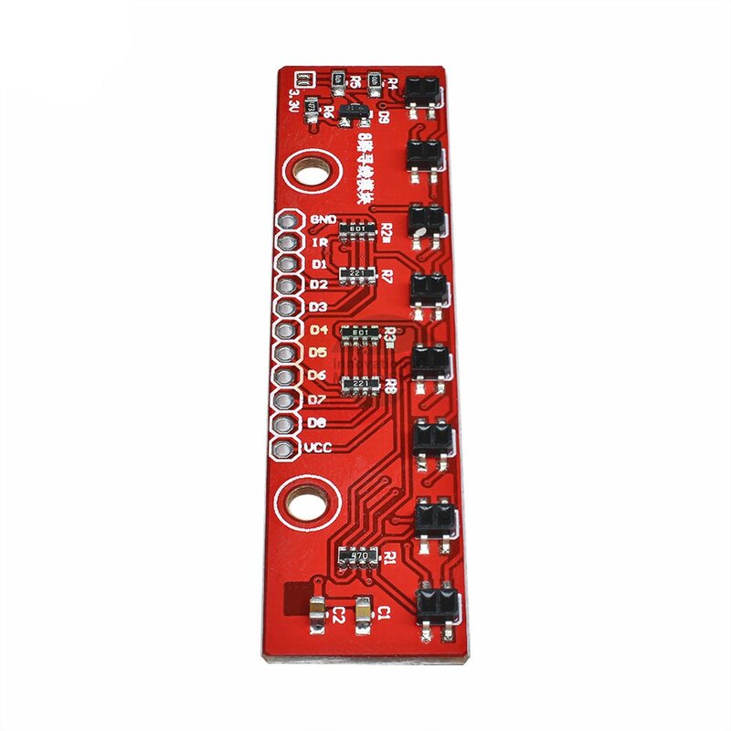Módulo de Sensor de detección infrarroja para Arduino, 8 canales, 8 bits