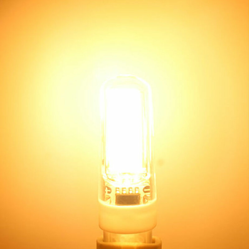 5 шт. Диммируемые G4 G9 COB светодиодный светильник лампы 12 В 220 В Вольт 3 Вт 6 Вт лампы заменить 40 Вт лампы накаливания галогенная люстра освещение декоративные